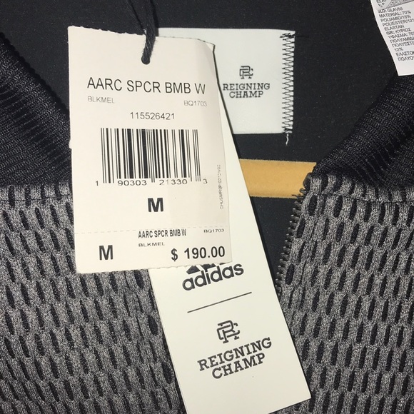 NWT ADIDAS Bomber Jacket - Picture 2 of 7